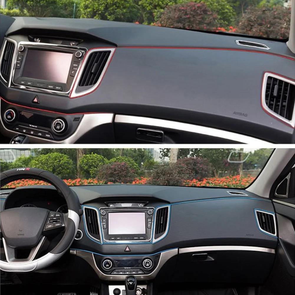 5m универсальный авто Интерьер Литье планки линии полосы Авто Дверной зазор