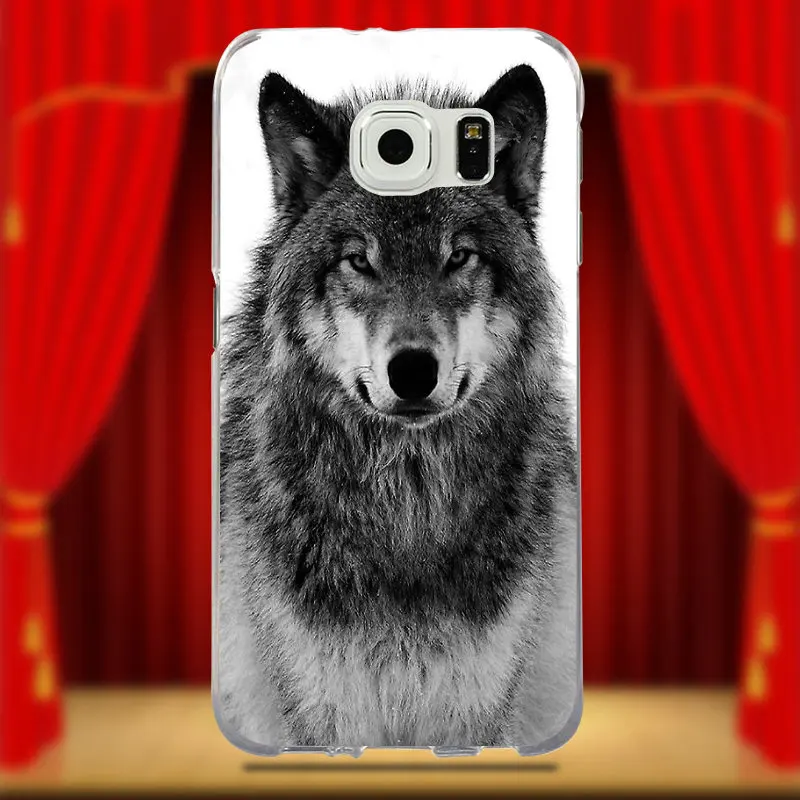 Мягкие силиконовые чехлы для мобильных телефонов из ТПУ волчий ревет в ночь samsung