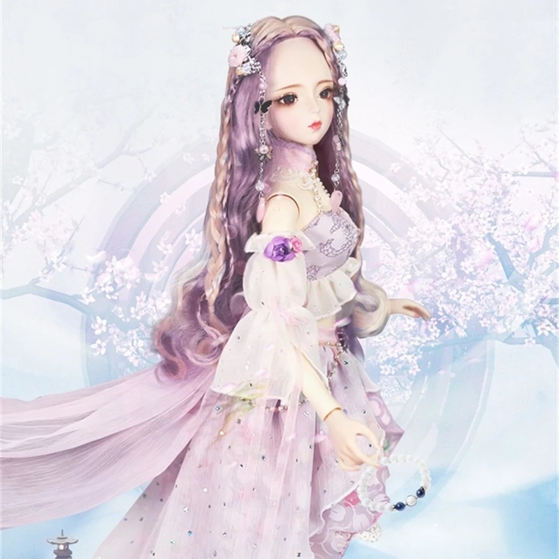 26 подвижные суставы BJD кукла 1/3 с Полный комплект одежды Искусственные парики
