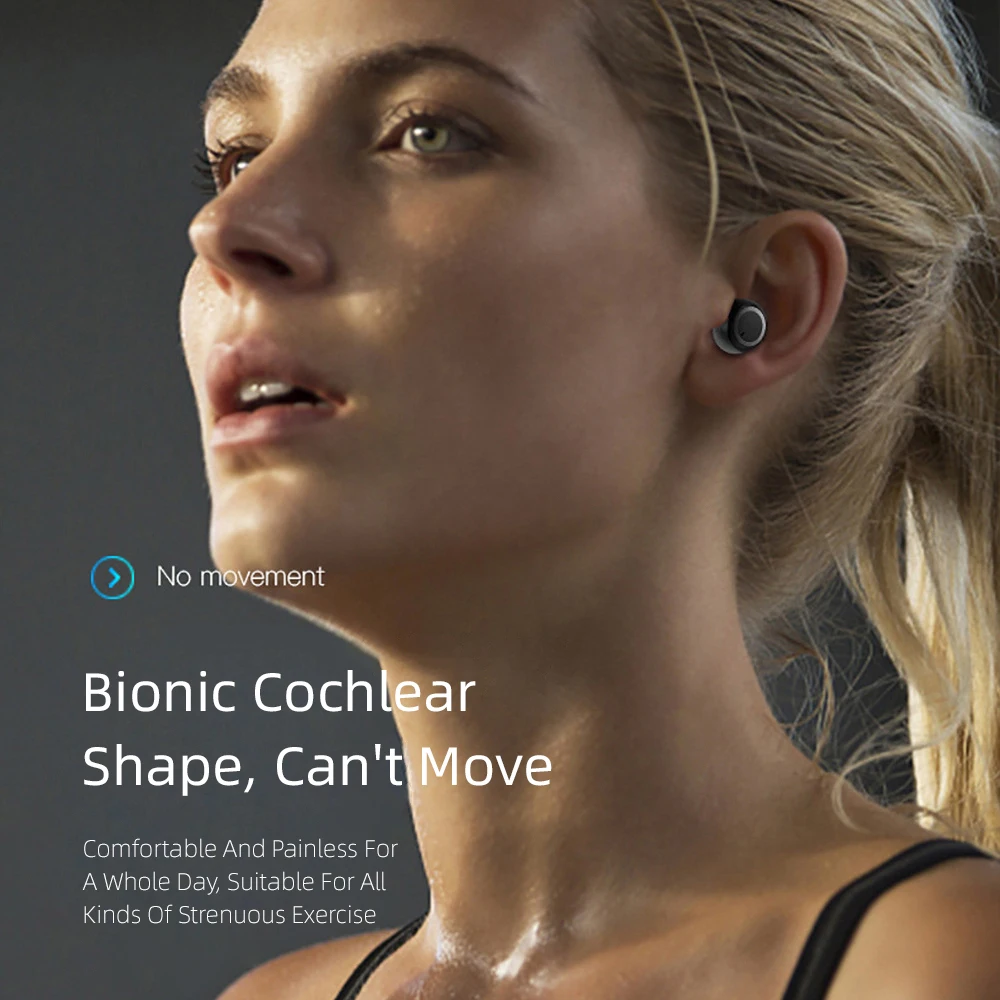 Bluetooth 5,0 наушники TWS Спортивные Беспроводные музыкальные Игровые мини гарнитуры стерео наушники с высоким басом Hifi вызов маленький для iPhone XR 8 7