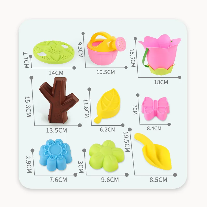 

Beach Toys For Kids Baby Beach Game Toys Children Sandbox Set Kit Summer Toys for Beach Play Sand Water Game Play Cart