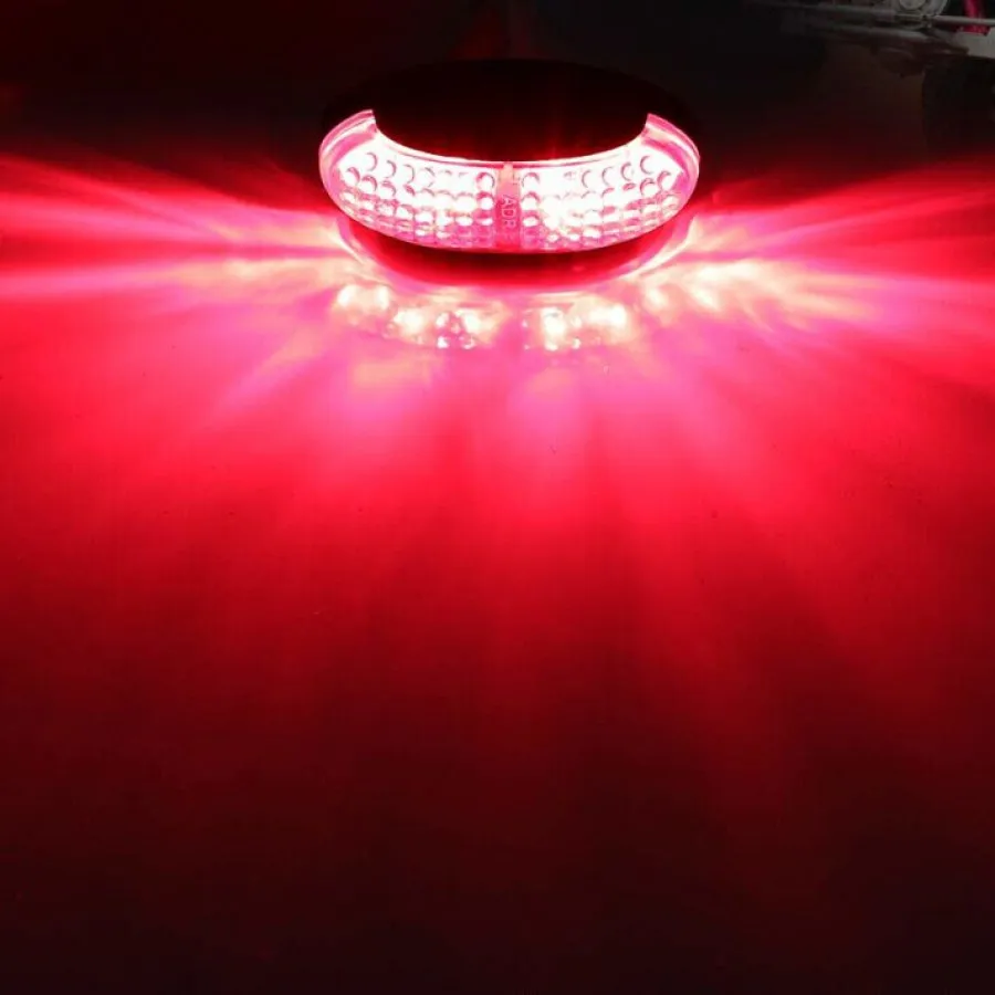 Fuleem 10 шт. красный 4 светодиода Боковой габаритный фонарь светодиодный задний 12 В 24