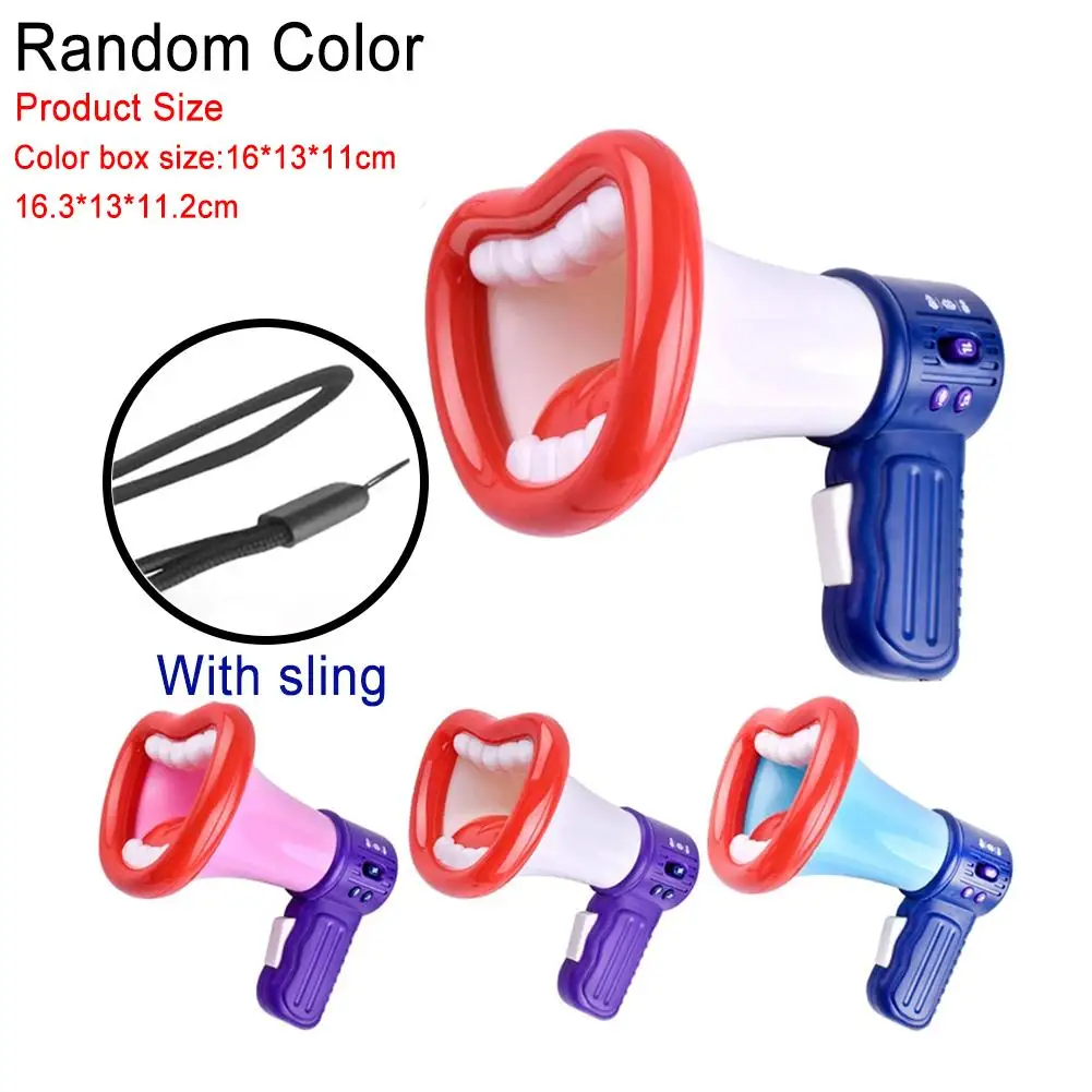 Необычные инновационные голоса Мегафон громкоговоритель дети забавная лента