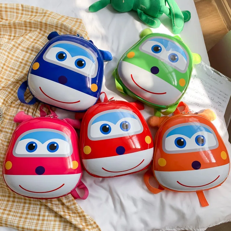 

3D Super Wings Jett Backpack Kids Baby Cartoon School Bags For Kindergarten Girls Boys Cute Schoolbag Children's Gift