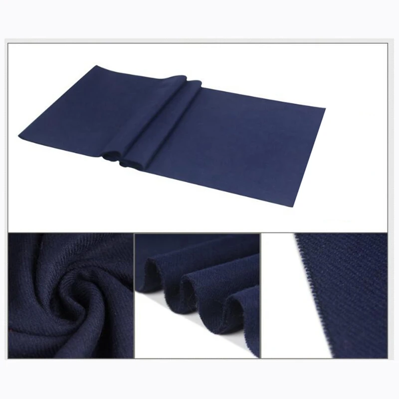 

Scarf Women Winter Solid Color Cotton Scarlet Thickened Retro Gift