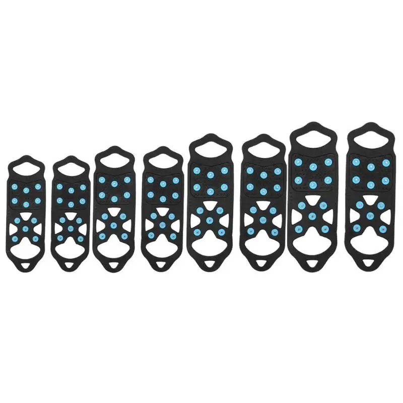 

11 Studs Crampons Spikes Anti Slip Ice Cleats Outdoor Shoe Boot Snow Grips