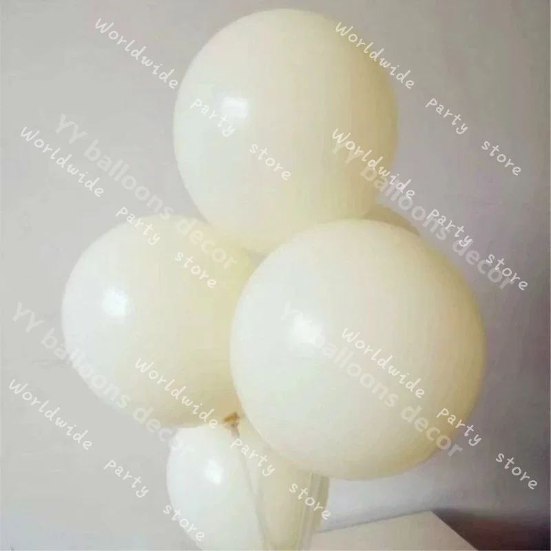 

Balloon Garland Arch Kit Globals Macaron Ivory Yellow New Year Baby Shower Globos Pastel Latex Birthday Wedding Party Decor