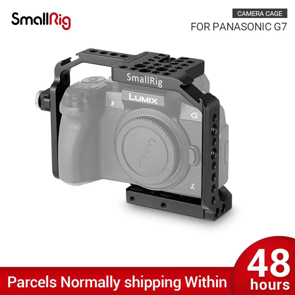 Клетка для видеокамеры SmallRig Vlog Panasonic Lumix G7 кабельный зажим подходящая форма