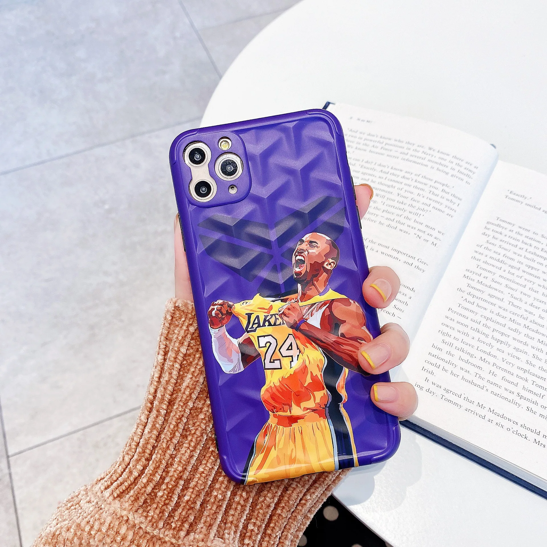 

Kobe Bryant Basketball Sports Number 24 Phone Cases For Iphone 11 Pro Max 12 Pro Mini XR XS 8 X 7 Plus Shockproof Soft Silicone