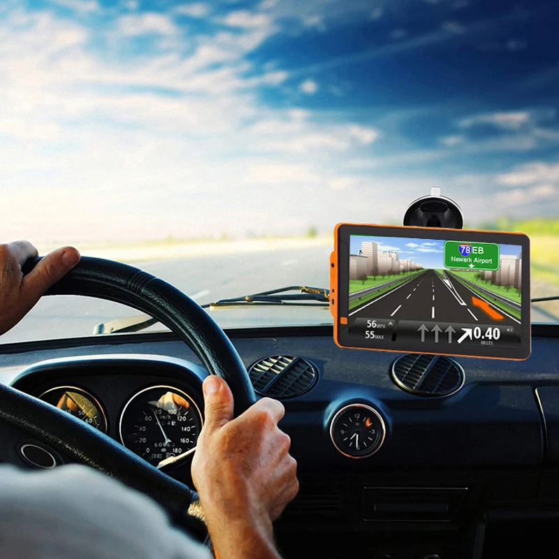 Автомобильный GPS навигатор &quot9&quot gps Android четырехъядерный 16G FM Bluetooth Sat Na передатчик