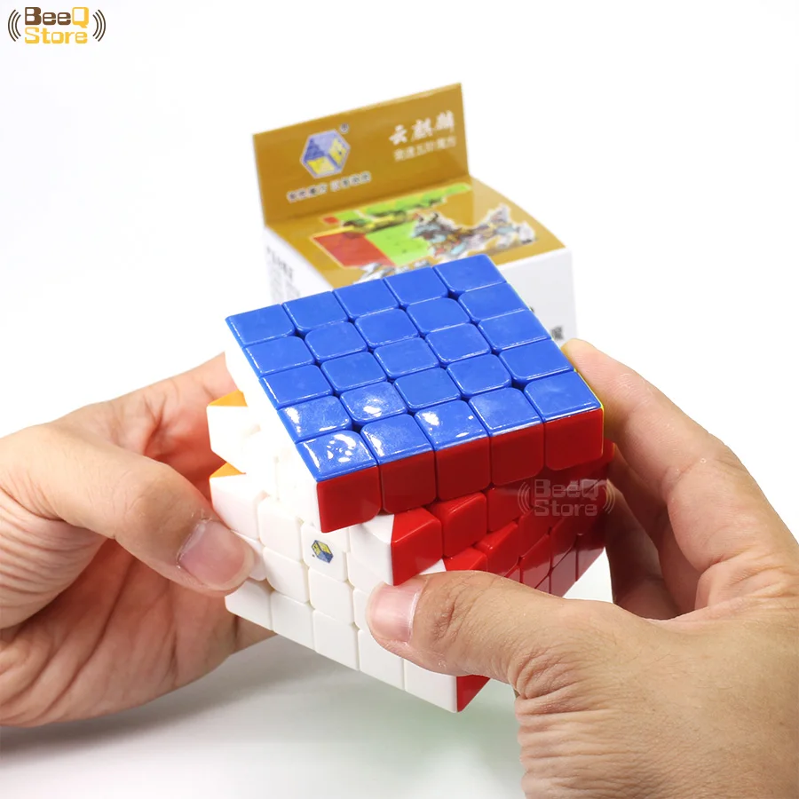 Yuxin Cloud Kylin Kirin магический куб 5x5 Neo Stickerless Speed Puzzles 5*5 Cubo Magico 5x5x5 антистресс игрушки