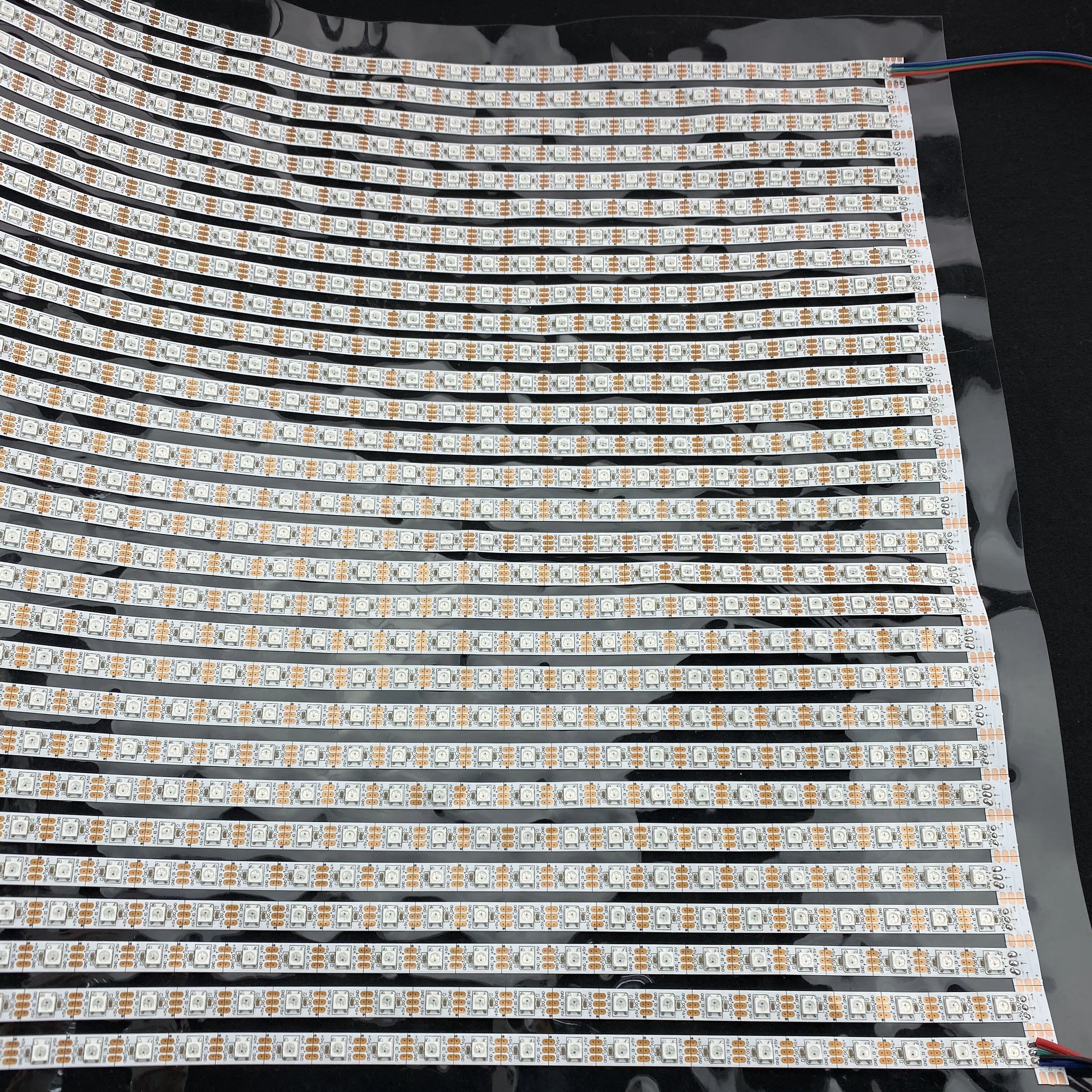 30*30 пикселей RGB Полноцветный WS2812B гибкий светодиодный светильник для Пиксельной