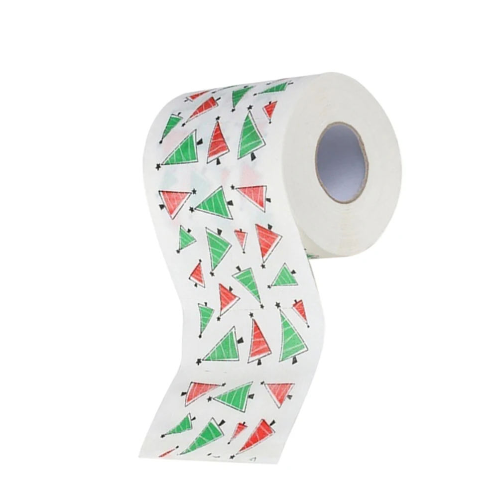 Рождественский туалетный рулон бумаги для дома Санта Клауса рождественские