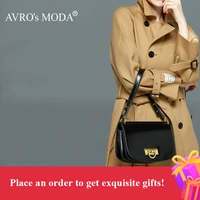 avros moda new fashion genuine leather shoulder bags for women 2021 ladies luxury handbag crossbody messenger saddle flap bag