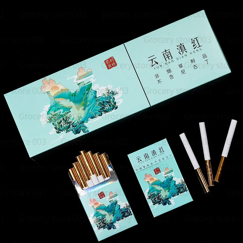 

The latest popular non-traditional nicotine-free tobacco substitutes to quit smoking Yunnan Dianhong brand factory 003