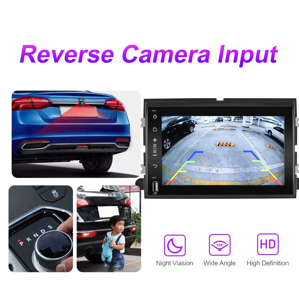 Easteregg 7 &quot2Din Android для Ford F150 F250 F350 500 Explorer Focus Fusion Mustang Edge Авторадио WIFIGPS навигация