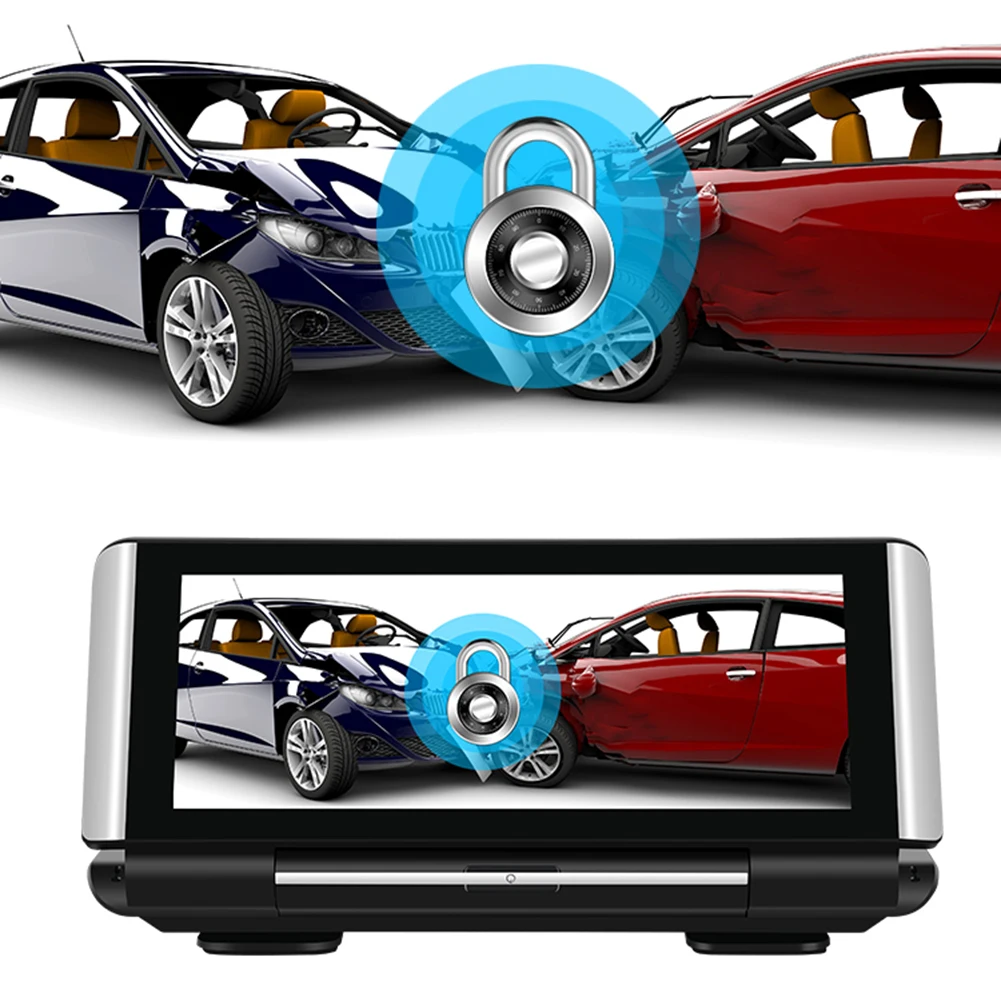 Автомобильный видеорегистратор с сенсорным экраном 7 &quotFHD 1080P Android GPS навигация ADAS