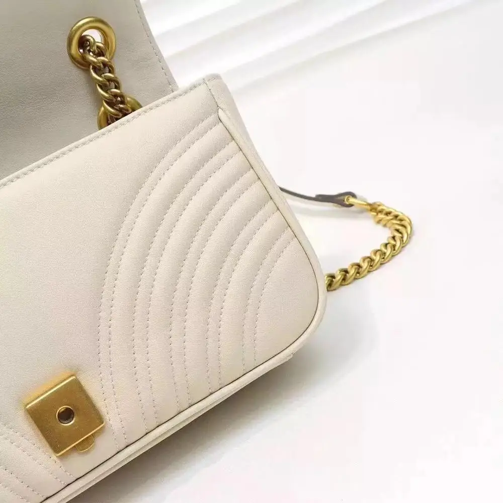 

Luxury Women's Handbag High Quality Chain Shoulder Span Bag Leather Fashion Women's Messenger bag