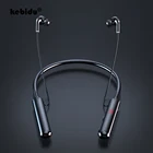 Беспроводные Bluetooth-наушники kebidu, со светодиодной подсветкой, 5,0, спортивные наушники, водонепроницаемая Спортивная гарнитура для Iphone 11, Xiaomi Redmi 10, Samsung S9