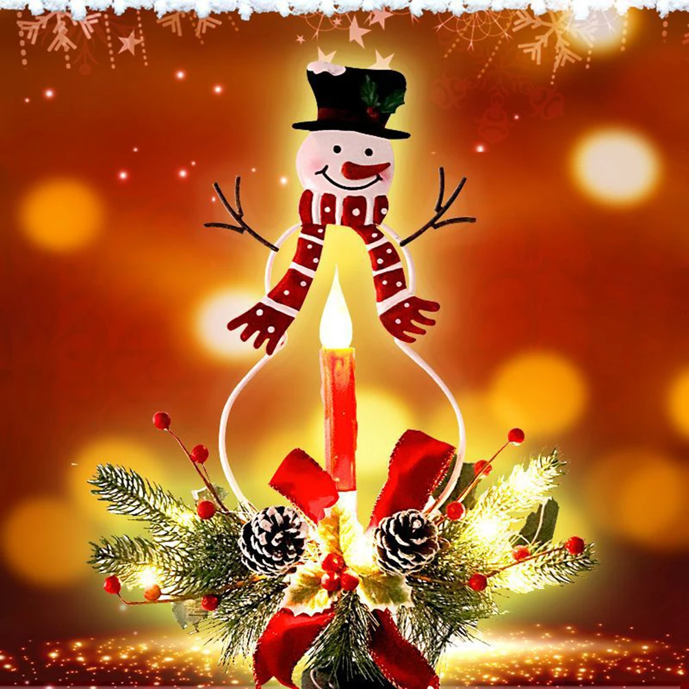 

Светодиодный светильник на солнечной батарее, водонепроницаемый Рождественский Точечный светильник с заглушкой снеговика, для ландшафта, ...