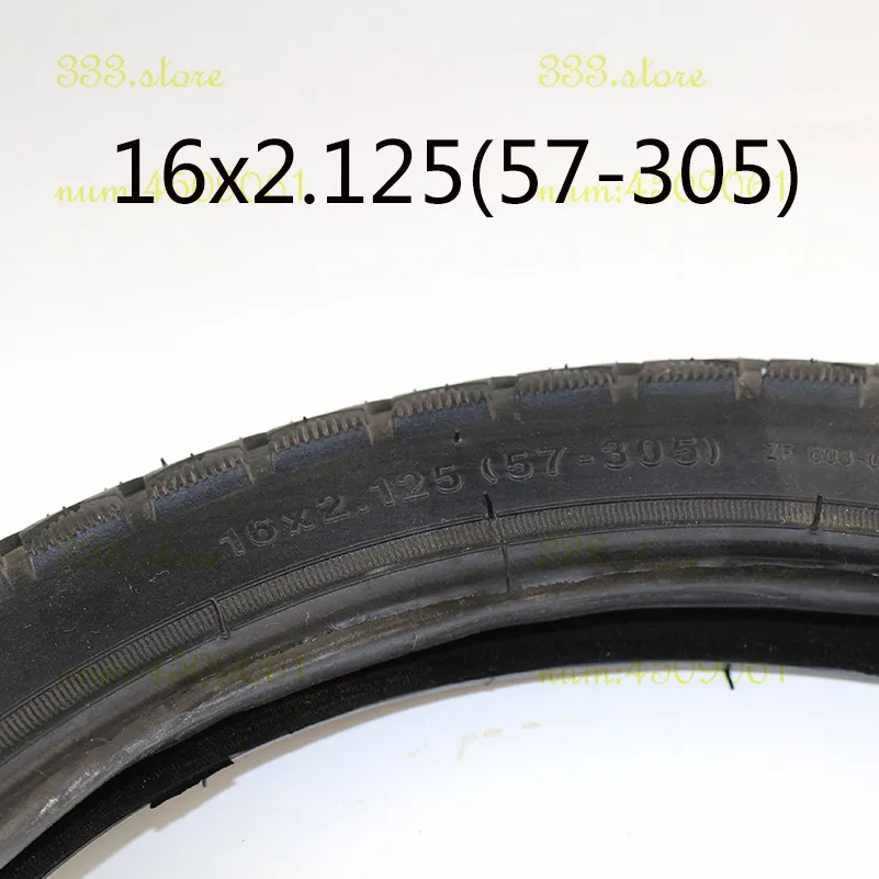 outer tyre 16-дюймовая одноколесная самобалансирующаяся автомобильная шина внутренняя труба 16X2,125 велосипедная бутиловая резиновая внутренняя труба - Цвет: outer tyre