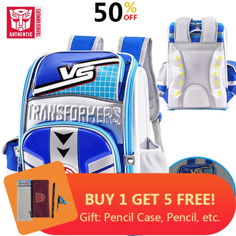 Детский рюкзак трансформеры легкий школьный для детского сада модные детские