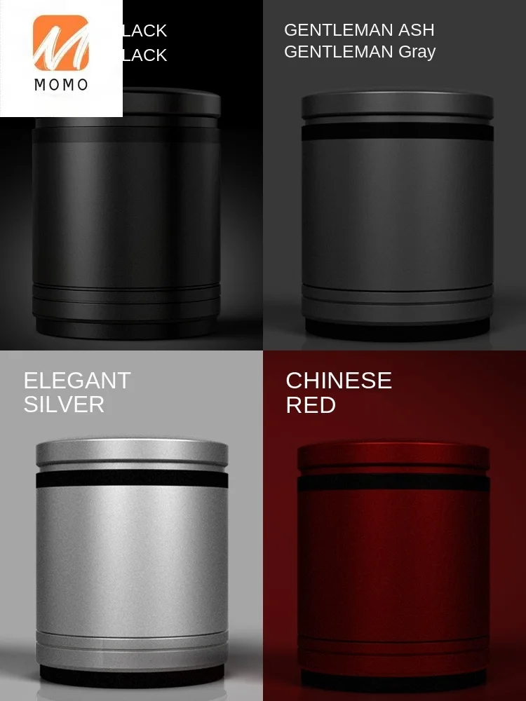 

Smart Car Ashtray Multi-Functional Men's Invisible Metal Personality Creative with Lid Night Light Interior Car Supplies