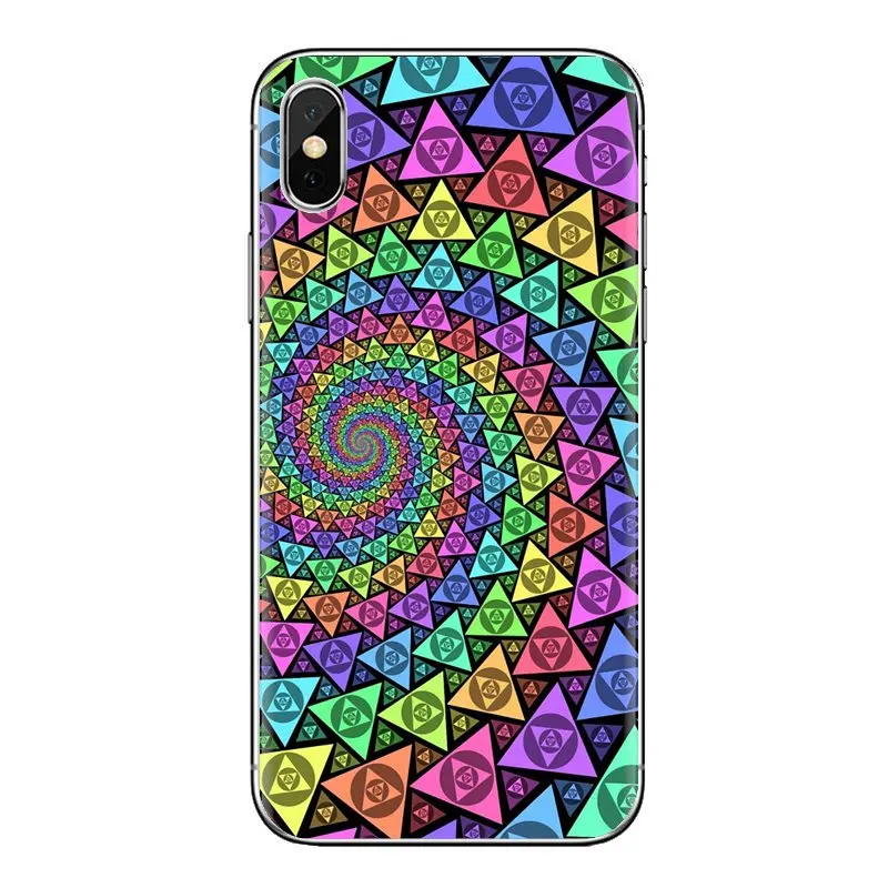 Silicone Phone Case Pastel Abstract Psychedelic Trippy For Samsung Galaxy S3 S4 S5 Mini S6 S7 Edge S8 S9 S10 Plus Note 3 4 5 8 9 |
