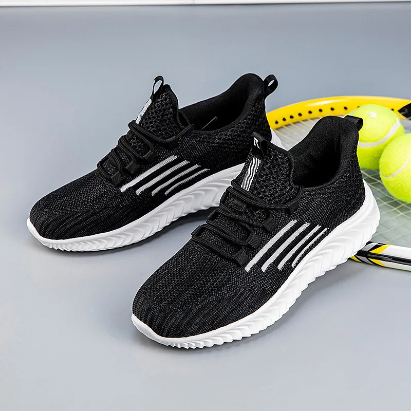 

2021 Women running Shoes Fashion Breathable Walking Mesh Flat Shoes man White Sneakers Woman Tenis Feminino Gym Shoes Sport