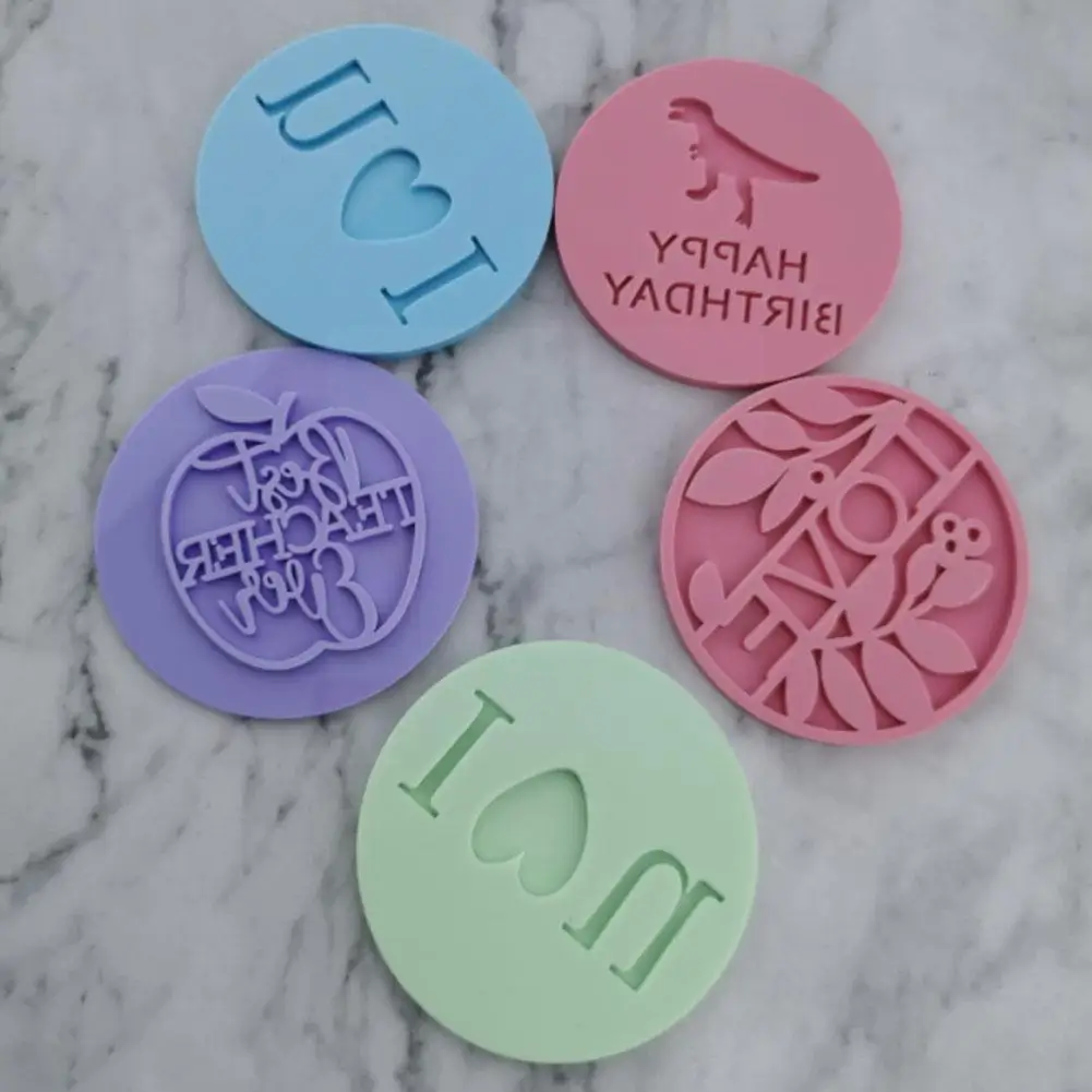 Новая форма для печенья эмблема печати инструменты помадки праздничный резак