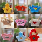 30 см LaLafanfan кафе утка собака медведь одежда плюшевые игрушки мультфильм мягкие куклы аксессуары свитер одежда женский подарок