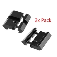aluminum alloy lightweight portable 11mm to 20mm snap in adaptor dovetail picatinny weaver rail adapter for rifle scope