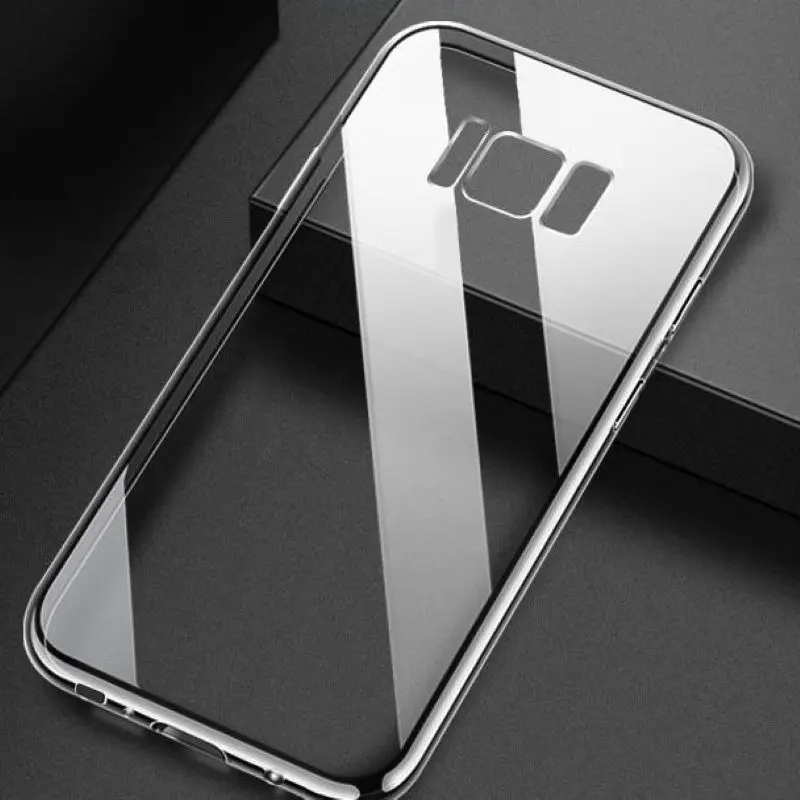 Прозрачный чехол из термополиуретана и силикона s для samsung Galaxy A30 A40 A50 A10 A20 A70 M10 M20