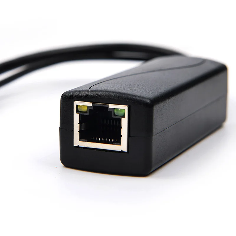 4pcs POE Splitter 48V to 12V/1A /2A Output Adapter Injector Connector IEEE802.3af/at 1000M for IP Camera | Безопасность и защита