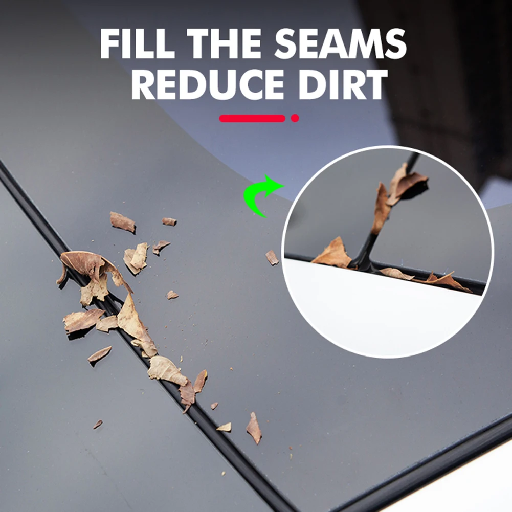 Стеклянная уплотнительная лента Skylight с шумоподавлением от ветра для Tesla Model 3