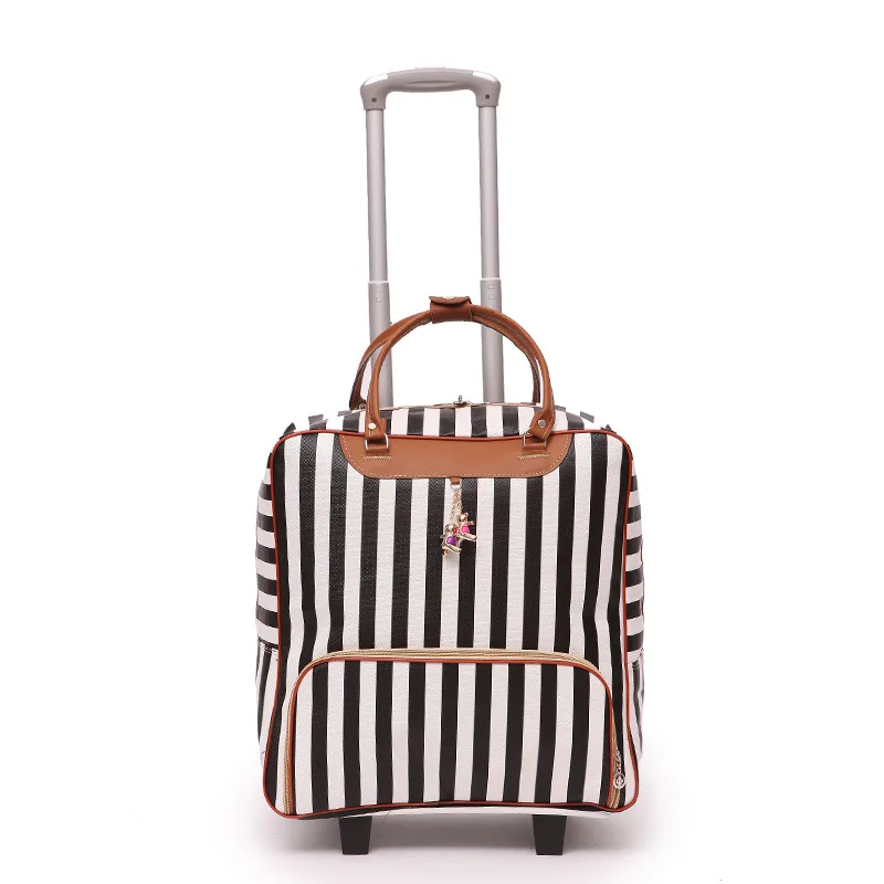 Trolley Bag Short-distance Business Women Travel Bag Portable Storage Suitcase Luggage Bag Waterproof Duffle Bag