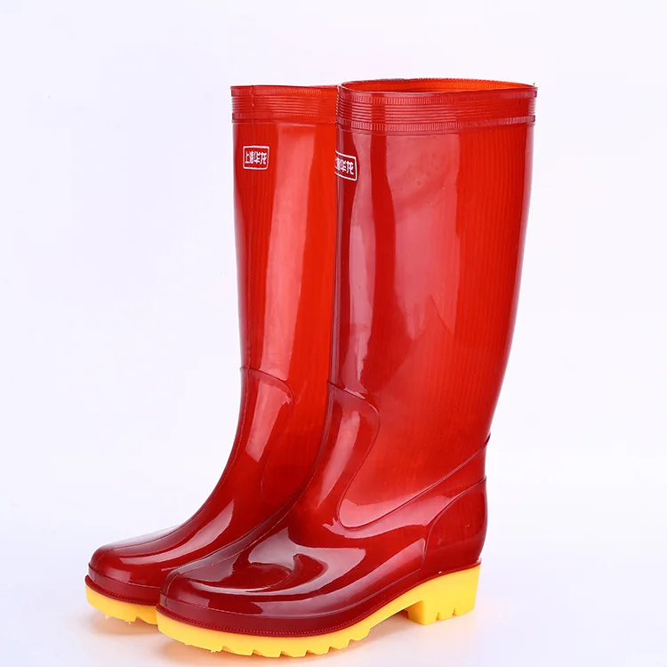 

Men's Boots Rainshoes Thickened Rain Boots Site Labor Safety Shoes Anti-Skid Resistant to Acid and Alkali Work Rain Shoes 39-44