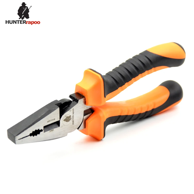 

6" 8 Inch Combination Plier DIY Hand Tools Linesman Nipper with Side Cutting Anti Slip Handle Save Power Tweezer Plier