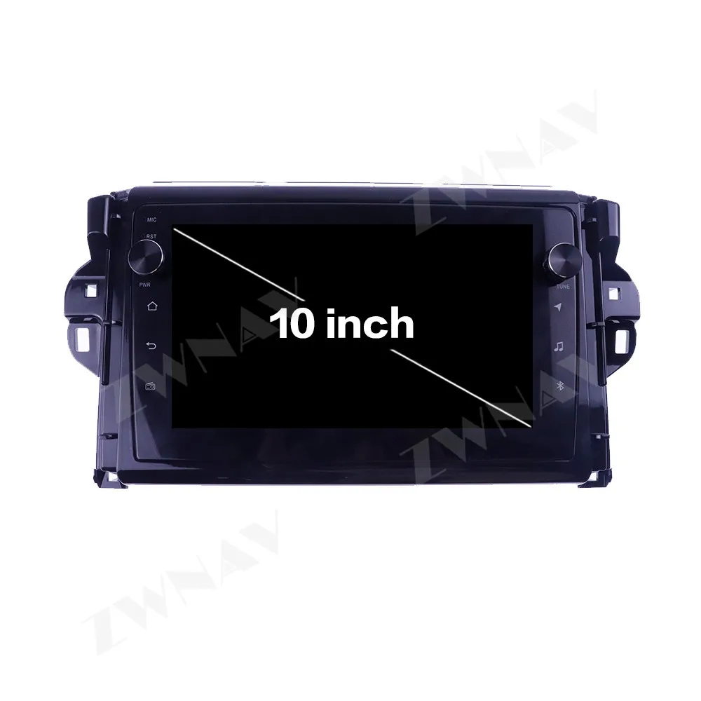 128G Android 10 экран Автомобильный плеер GPS навигатор для Toyota Fortuner 2015 2016 2017 2018