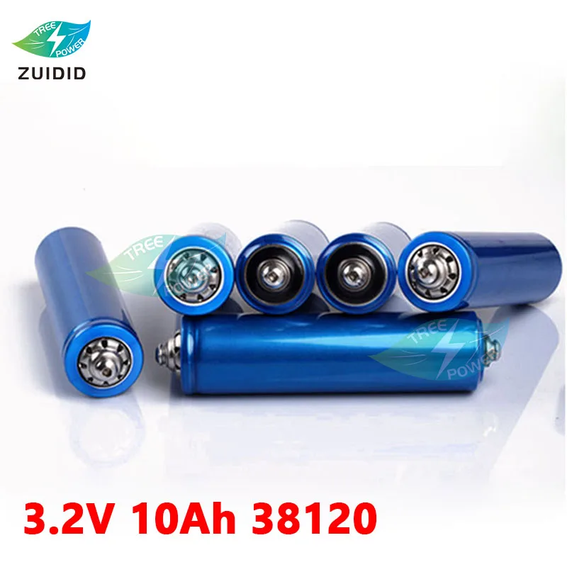 Литиевая батарея 38120 38120S Lifepo4, 3,2 в 10 Ач, глубокий цикл для самостоятельной мойки скутера, автомобиля