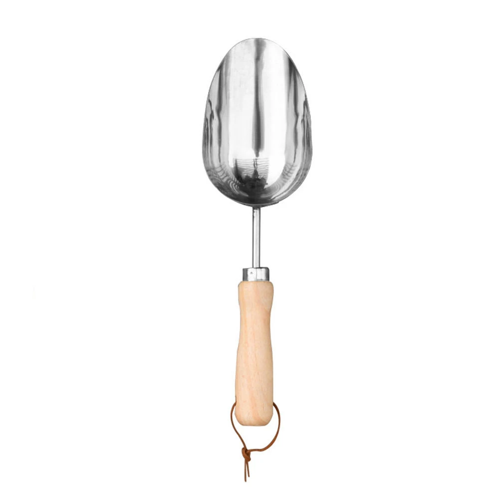 

1pcs Plant Flower Garden Shovel Stainless Steel Durable Useful Soil Dig Tool Garden Shovel Farmland Transplant Practical Tools