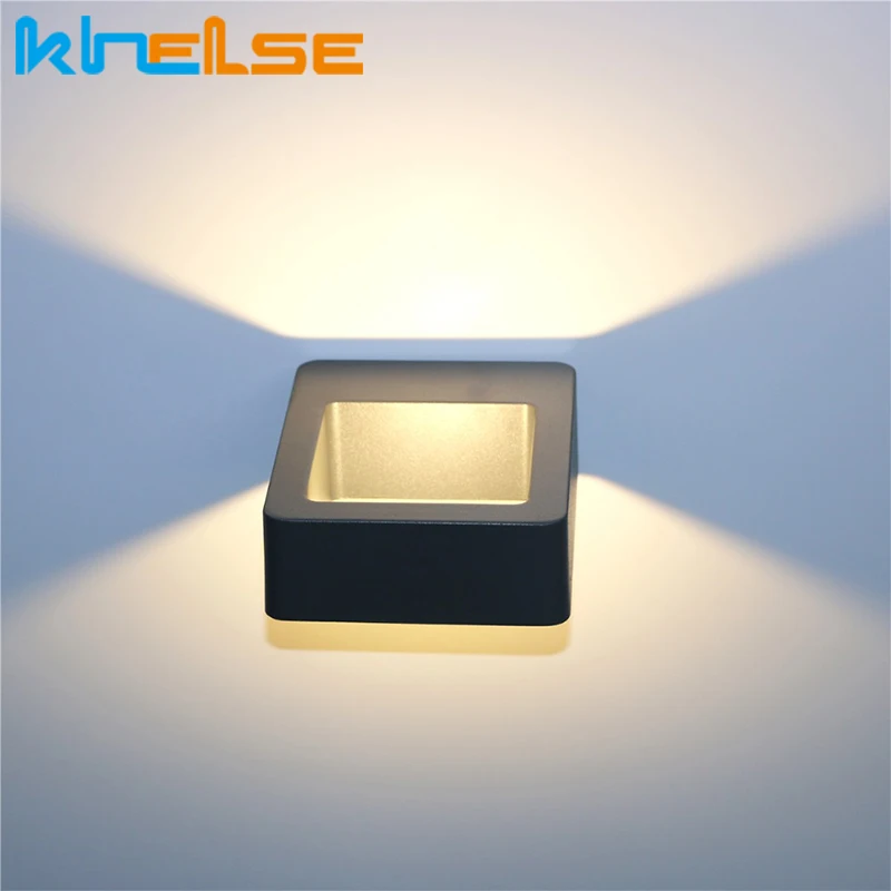 Уличная Водонепроницаемая алюминиевая настенная лампа светодиодный светильник