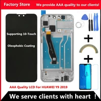 23401080 10 touch aaa lcd for huawei y9 2019 lcd with frame display screen for huawei y9 2019 screen jkm lx1 jkm lx2 lx3