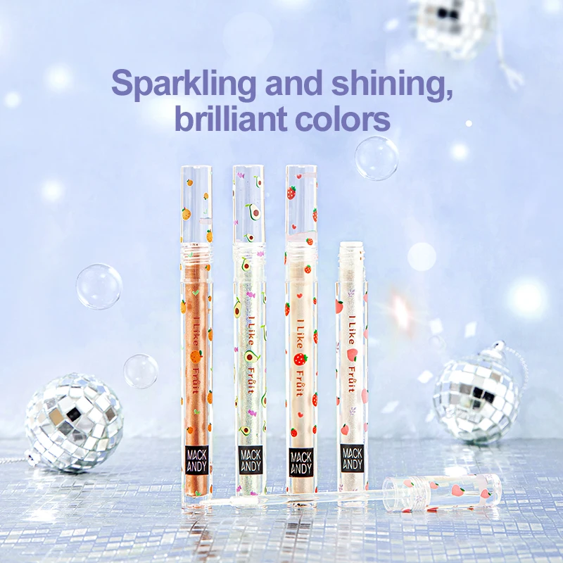 

1 Pcs Liquid Eye Shadow Metallic Shimmer Pearlescent Shiny Eye Shadow Lying Silkworm Waterproof Long-lasting Cosmetics TSLM2