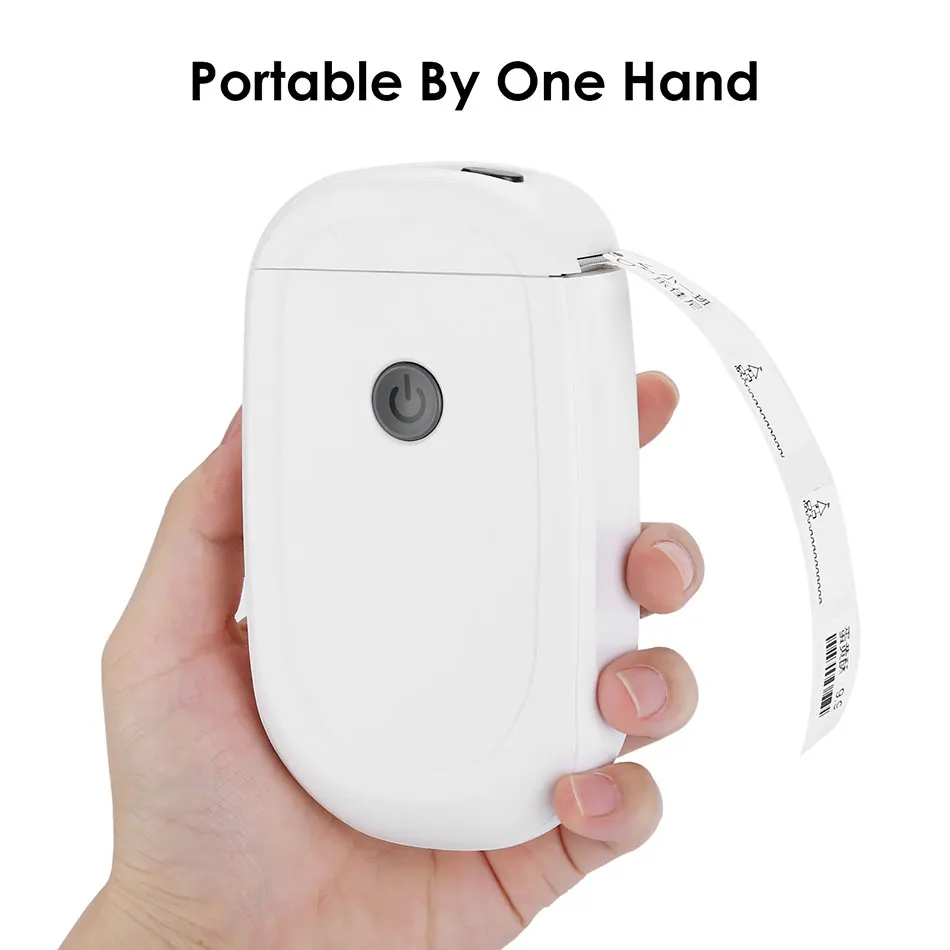 K1 смартфон Карманный принтер Портативный Беспроводной мини для этикеток Bluetooth 4 0