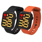 Часы для женщин Электронные большие светодиодные цифровые мужские часы модные повседневные Простые силиконовые женские часы Montre Femme Zegarek Damski