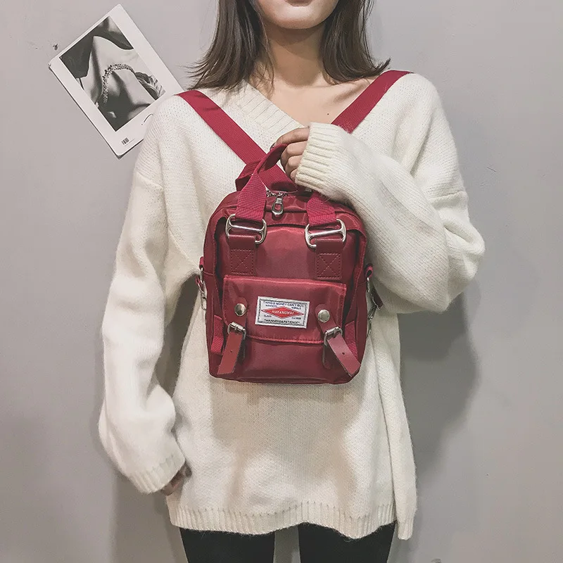 

New Fashion Oxford Small Mini Backpack For Women Female Travel Back Packs Leisure School Bags For Tennage Girls Shoulder Bag