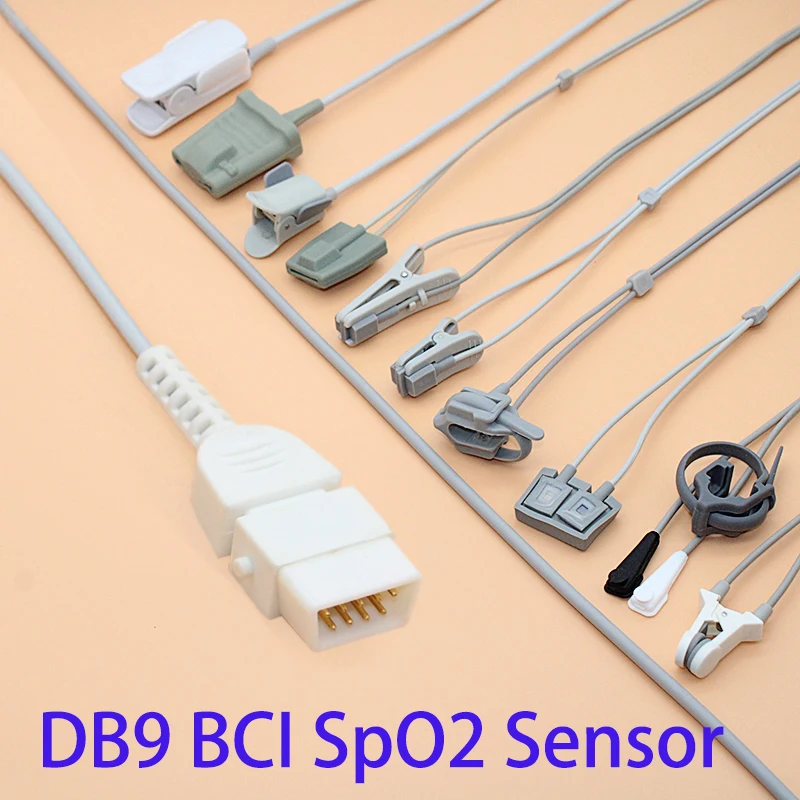 Совместимый кабель датчика DB9 BCI Spo2 для