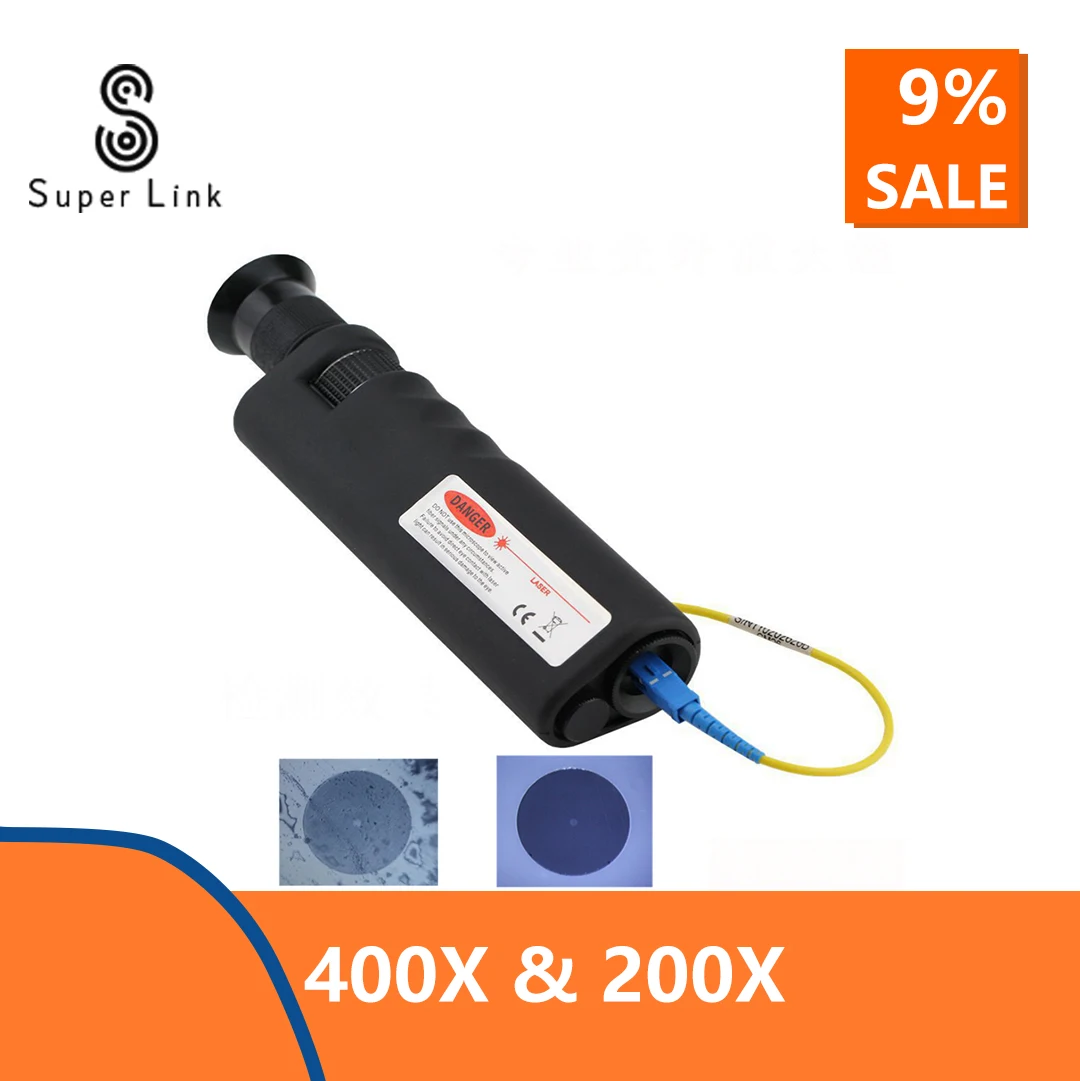 400X и 200X волоконно оптический микроскоп с адаптером 2 5 мм 1 25 мм|Оптоволоконное