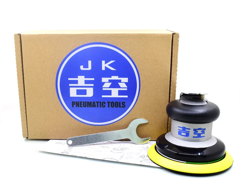 5 дюймов невакуумная матовая поверхность круглая пневматическая наждачная